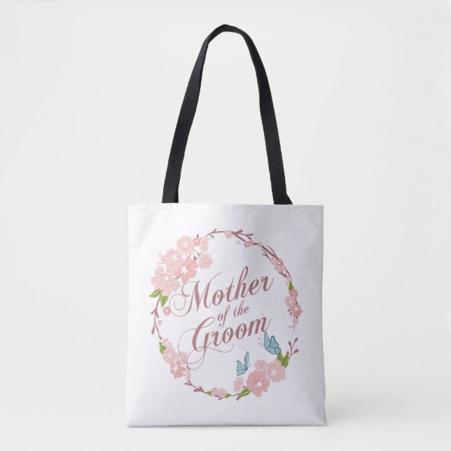 Bolsa Tote Mãe do noivo que Wedding a sacola de | (Frente)