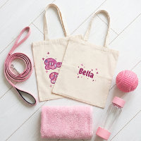 Mãe Doodle Corações Rosa Nome Personalizado