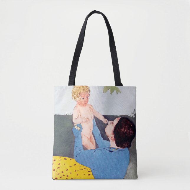 Bolsa Tote Mãe e Criança, Mary Cassatt (Frente)