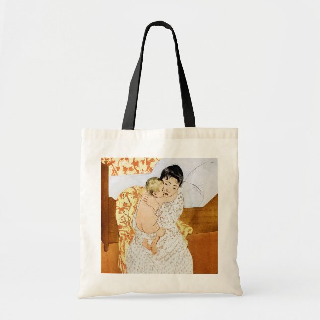 Bolsa Tote Mãe e Criança, Mary Cassatt (Frente)
