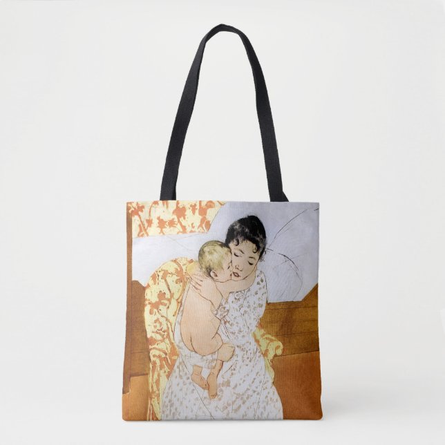 Bolsa Tote Mãe e Criança, Mary Cassatt (Frente)