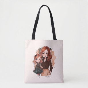 Bolsa Tote Mãe e filha adoráveis personalizadas (4)