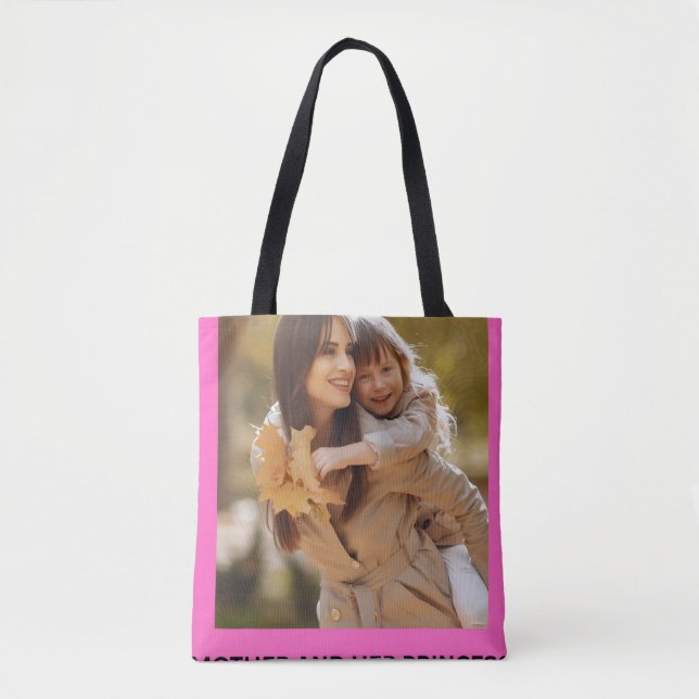 BOLSA TOTE MÃE E SUA PRINCESA (Frente)