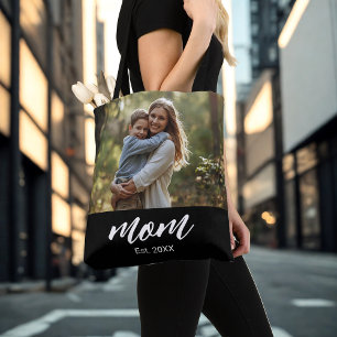 Bolsa Tote Mãe Estabeleceu Foto Dia das Mães