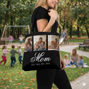 Bolsa Tote Mãe Estabelecida Roteiro Elegante 3 Foto
