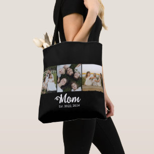 Bolsa Tote Mãe Estabelecida Roteiro Preto 3 Foto