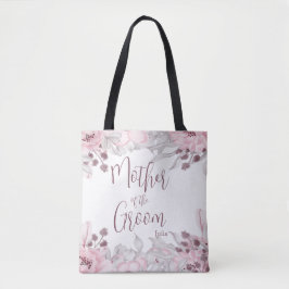 Bolsa Tote Mãe Floral Cor-de-Água Rosa, de Groenlândia