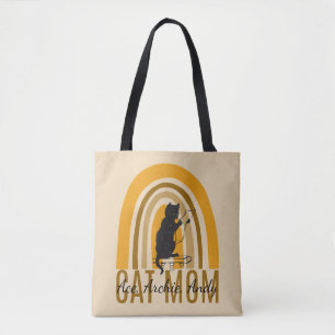 Bolsa Tote mãe mamãe e os nomes da mãe são personalizados
