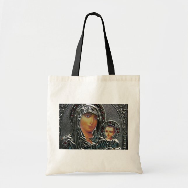 Bolsa Tote Mãe Mary e Amor Jesus (Frente)