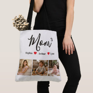Bolsa Tote Mãe Minimalista Moderna Lembrança Personalizada co