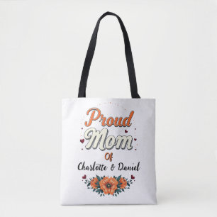 Bolsa Tote Mãe Orgulhosa de   Dia de as mães Personalizado