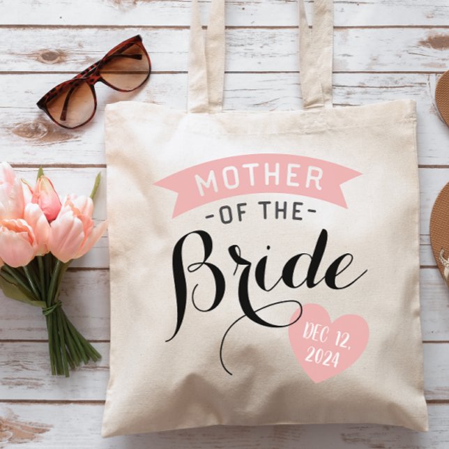 Bolsa Tote Mãe Personalizada da Noiva (Mother of the Bride Tote Bag)