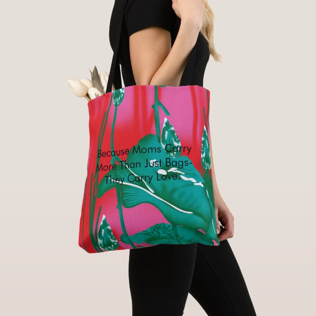Bolsa Tote Mãe | Presente Significativo para Mãe (Close Up)