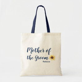Bolsa Tote Mãe russa do girassol personalizada do noivo