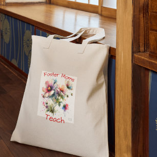 Bolsa Tote Mães Adotivas Fofas Ensinam