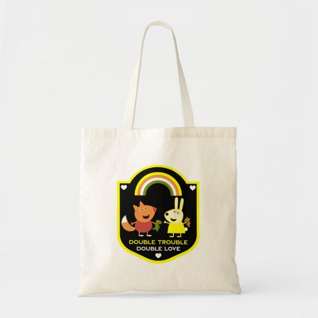 Bolsa Tote Mães De Gêmeos Fraternos (Frente)