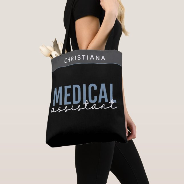 Bolsa Tote Mães do Assistente Médico Personalizado | Assisten (Close Up)