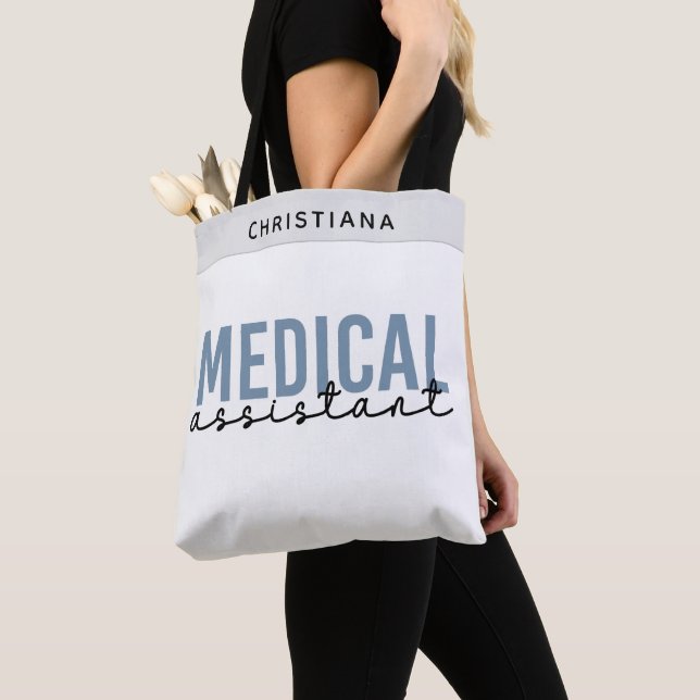 Bolsa Tote Mães do Assistente Médico Personalizado | Assisten (Close Up)