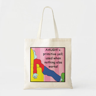 Bolsa Tote Mães engraçadas sacola de compras com grito primit