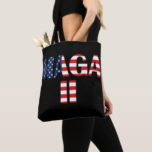 Bolsa Tote MAGA 2, bandeira americana