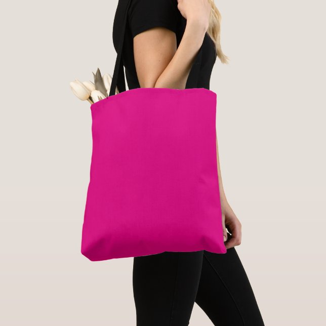 Bolsa Tote Magenta Vermelho Chic (Close Up)