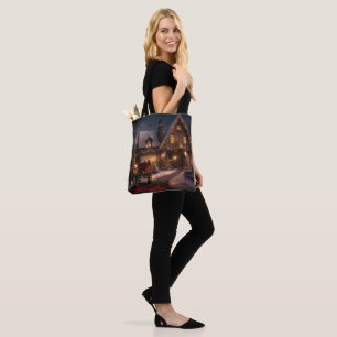 Bolsa Tote Magia do Natal Russo