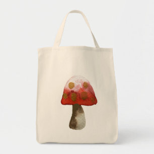 Bolsa Tote Mágica em Toadshroom vermelho