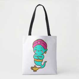 Bolsa Tote Magical Kawaii Djinn - Neon Spirit