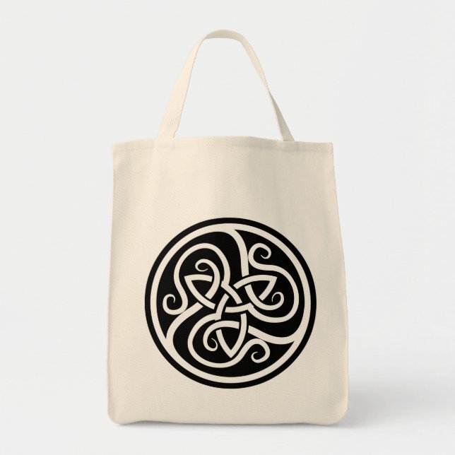 Bolsa Tote Magick - Triquetra (Frente)