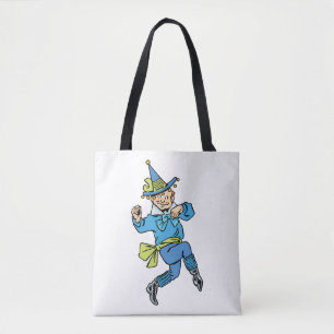 Bolsa Tote Mágico Vintage de Oz, Menino Munchkin Dançante Fof