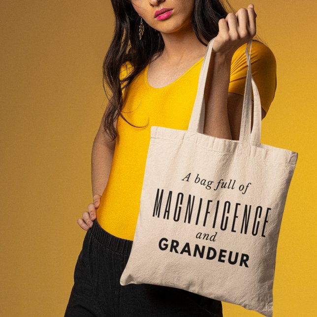 Bolsa Tote Magnificência & Grandeur Modern Na moda ( Shop now and embrace the magnificence within you!)