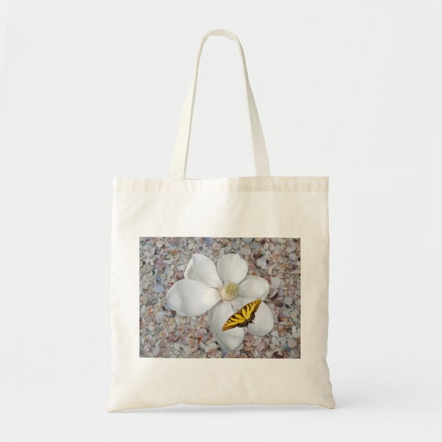 Bolsa Tote Magnolia Print, Value Poster Paper (Semi-Gloss) (Frente)