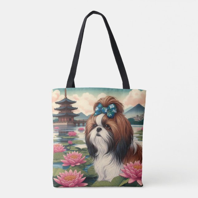 Bolsa Tote Magnum Maximus Lotus Canvas (Verso)