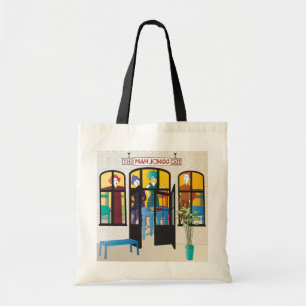 Bolsa Tote Mah Jongg Cafe