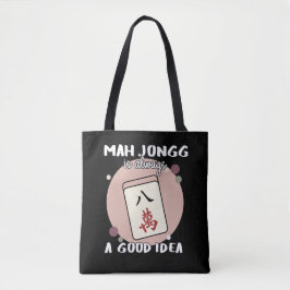 Bolsa Tote Mah Jongg é sempre uma boa ideia
