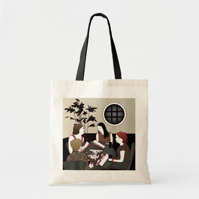 Bolsa Tote Mah Jongg Game Bag (Frente)