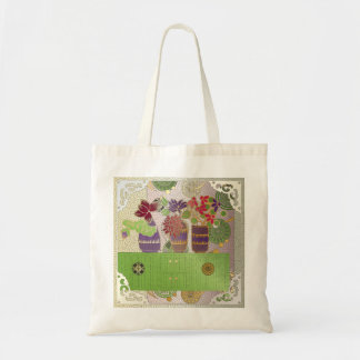 Bolsa Tote Mah Jongg Green Mesa