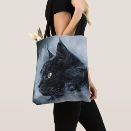 Bolsa Tote Maine Coon em Fog