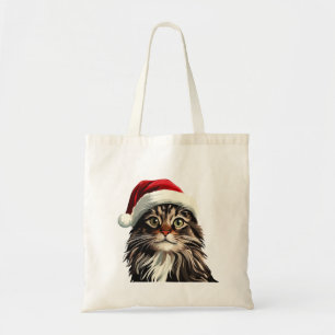 Bolsa Tote Maine coon, NATAL, gatinho, presentes de gatinho