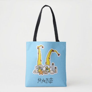 Bolsa Tote Maine Gnomes Welcome Home