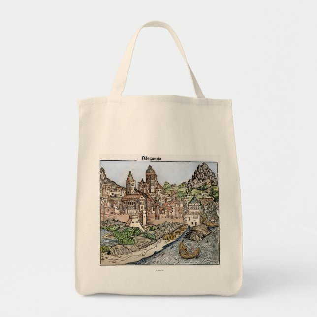 Bolsa Tote Mainz, Alemanha, 1493 (Frente)