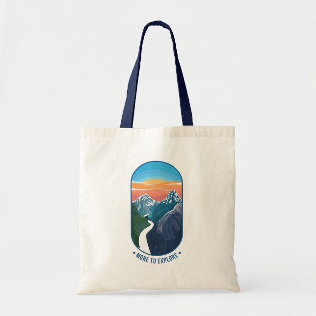 Bolsa Tote Mais para explorar (Frente)