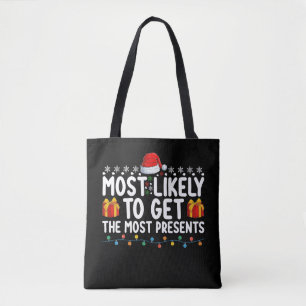 Bolsa Tote Mais Provável De Receber Mais Presentes De Natal