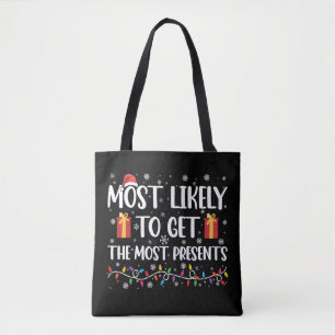 Bolsa Tote Mais Provável De Receber Mais Presentes De Natal 