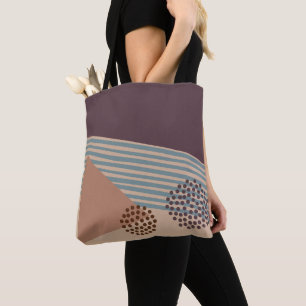 Bolsa Tote Mais Um Abstrato Moderno Do Século Médio