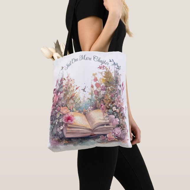 Bolsa Tote Mais Um Capítulo - Amante de Livros  (Close Up)