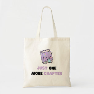Bolsa Tote Mais um Capítulo Divertido Vetor de Livro Sonolent
