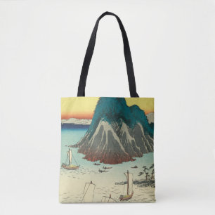 Bolsa Tote Maisaka, Japão: Vintage Woodblock Impressão
