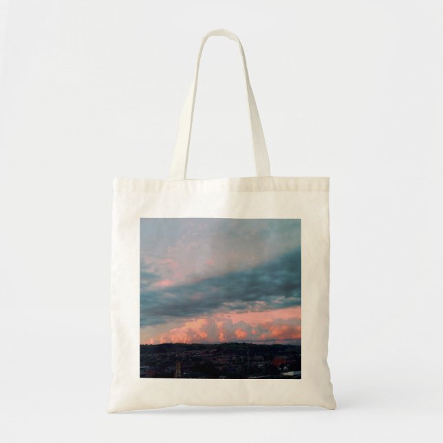 Bolsa Tote Majestade Sunset no País de Gales (Frente)