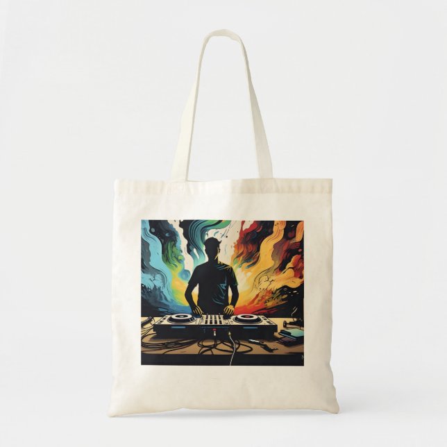 Bolsa Tote Majestic Caribou on Snowy Hills – Winter Wildlife  (Frente)